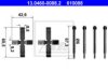 ATE 13.0460-0088.2 Accessory Kit, disc brake pads